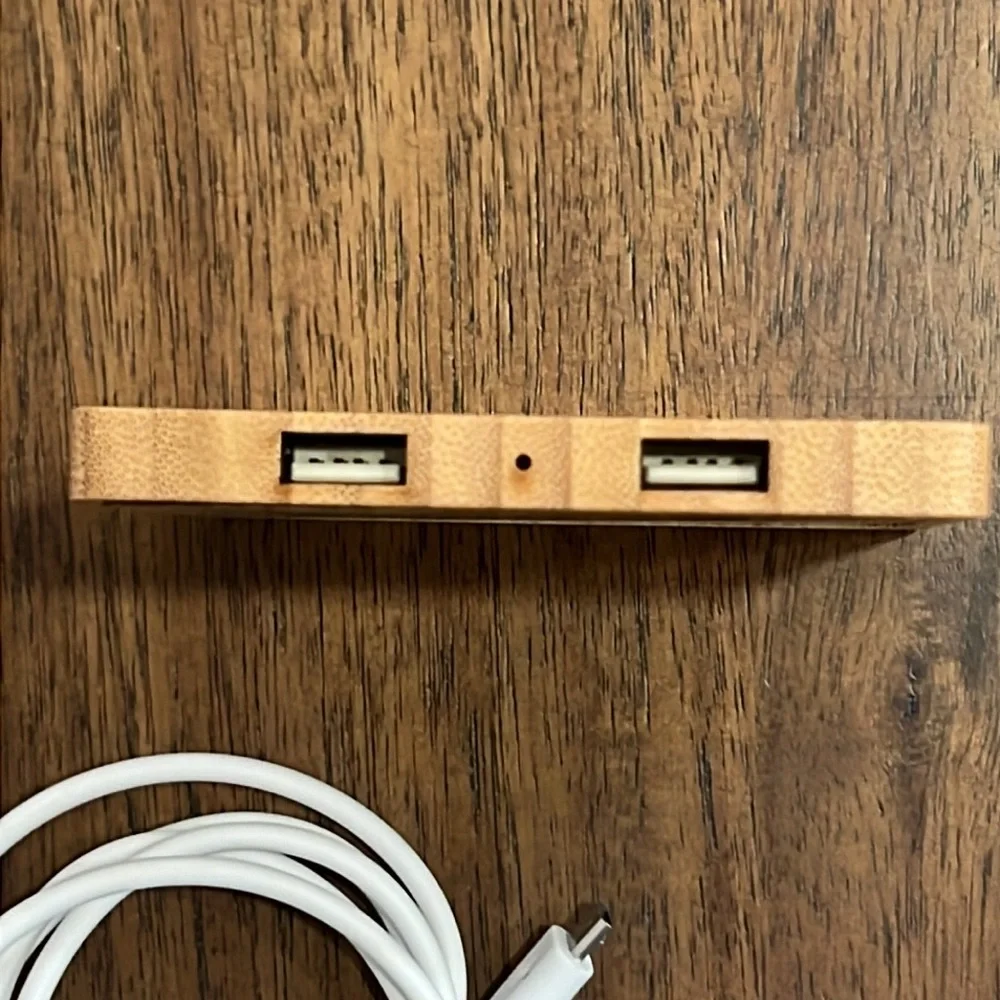 Bamboo Wireless Charging Pad